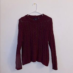 Maroon American Eagle Sweater